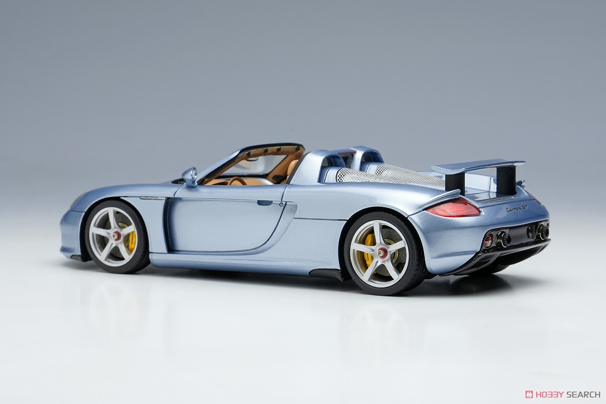 Porsche Carrera GT 2004 Rear wing up ホライゾンブルー