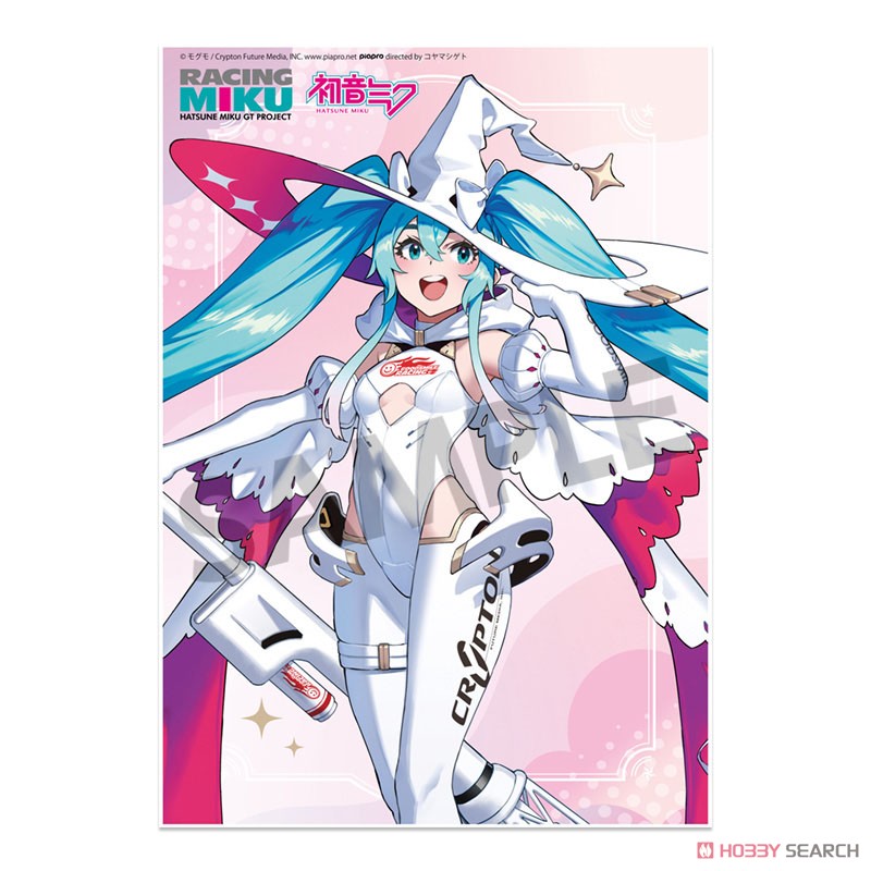 レーシングミク 2024 キービジュアル1 Ver. ビジュアルアクリルプレート (キャラクターグッズ) 商品画像1