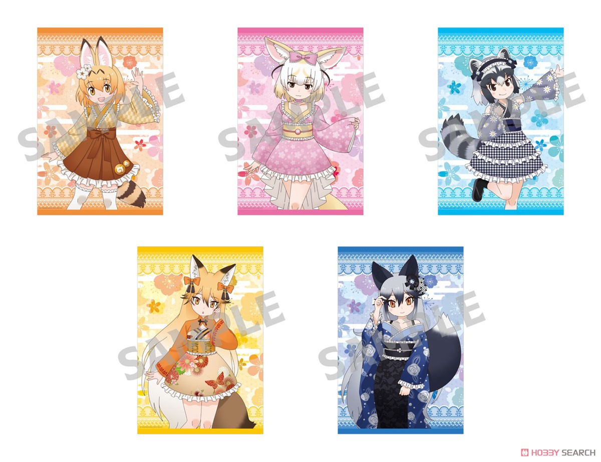 けものフレンズ3 描き下ろしB2タペストリー【和装ver.】(5)ギンギツネ