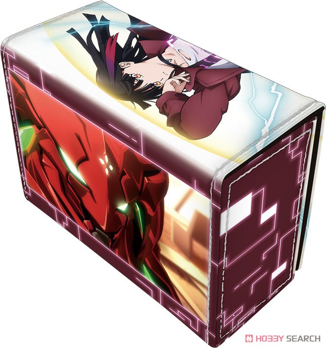 合皮製デッキケースW メタリックルージュ 「ルジュ・レッドスター」 (カードサプライ) 商品画像2