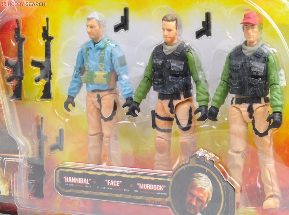 The A-Team - 3.75 インチ アクションフィギュア ミリタリーセット