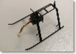 BRAVOIII用 スキッド/コネクタータイプ （ブラック） (ラジコン)