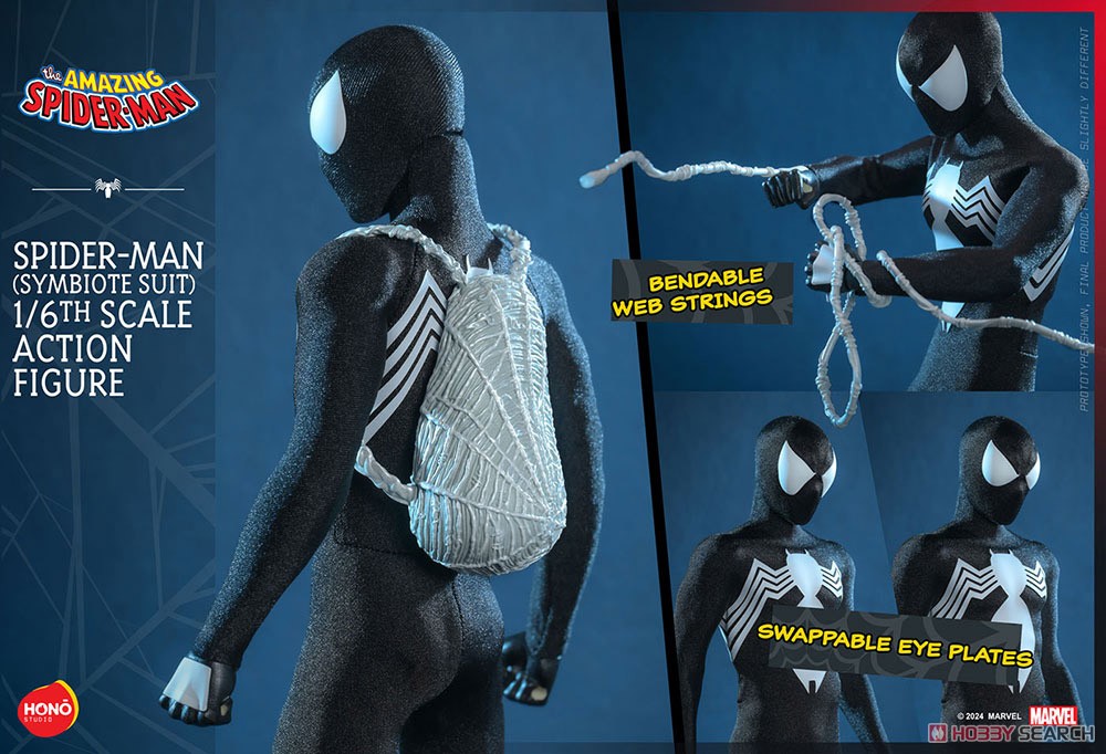 【炎スタジオ】 『マーベル・コミック』スパイダーマン（シンビオートスーツ） 炎スタジオ】『マーベル・コミック』1/6スケールフィギュア
