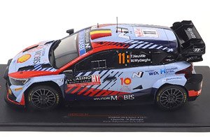 1/43 ヒョンデ i20N 2023年モンテカルロ #11 T.ヌービル ヒョンデ i20 N Rally1 2024年モンテカルロラリー 優勝 #11 T