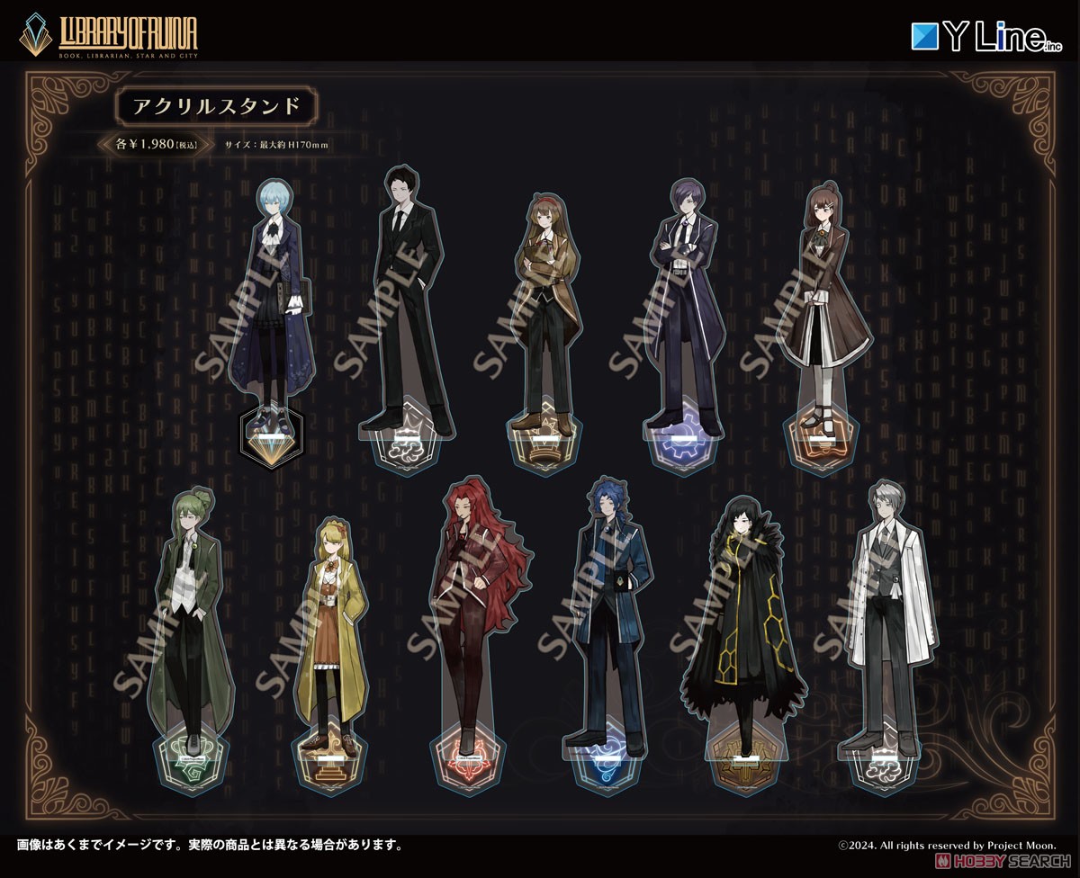 Library Of Ruina アクリルスタンド ティファレト キャラクターグッズ