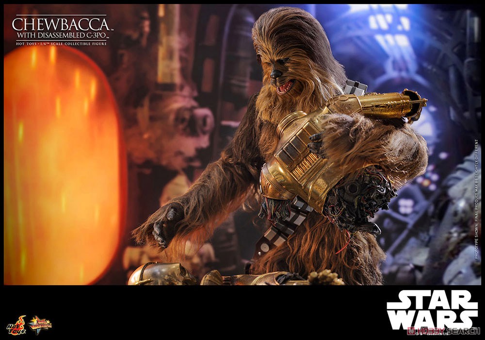 【ムービー・マスターピース】 『スター・ウォーズ エピソード5/帝国の逆襲』 1/6スケールフィギュア チューバッカ＆C-3PO(分解) (完成品) その他の画像7 モーダル