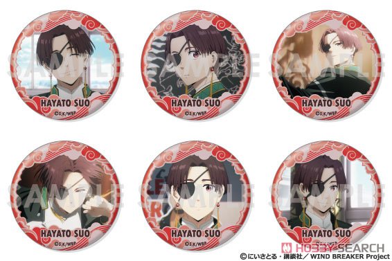 蘇枋隼飛 缶バッジ 95個セット WIND BREAKER 缶バッジセット ～蘇枋