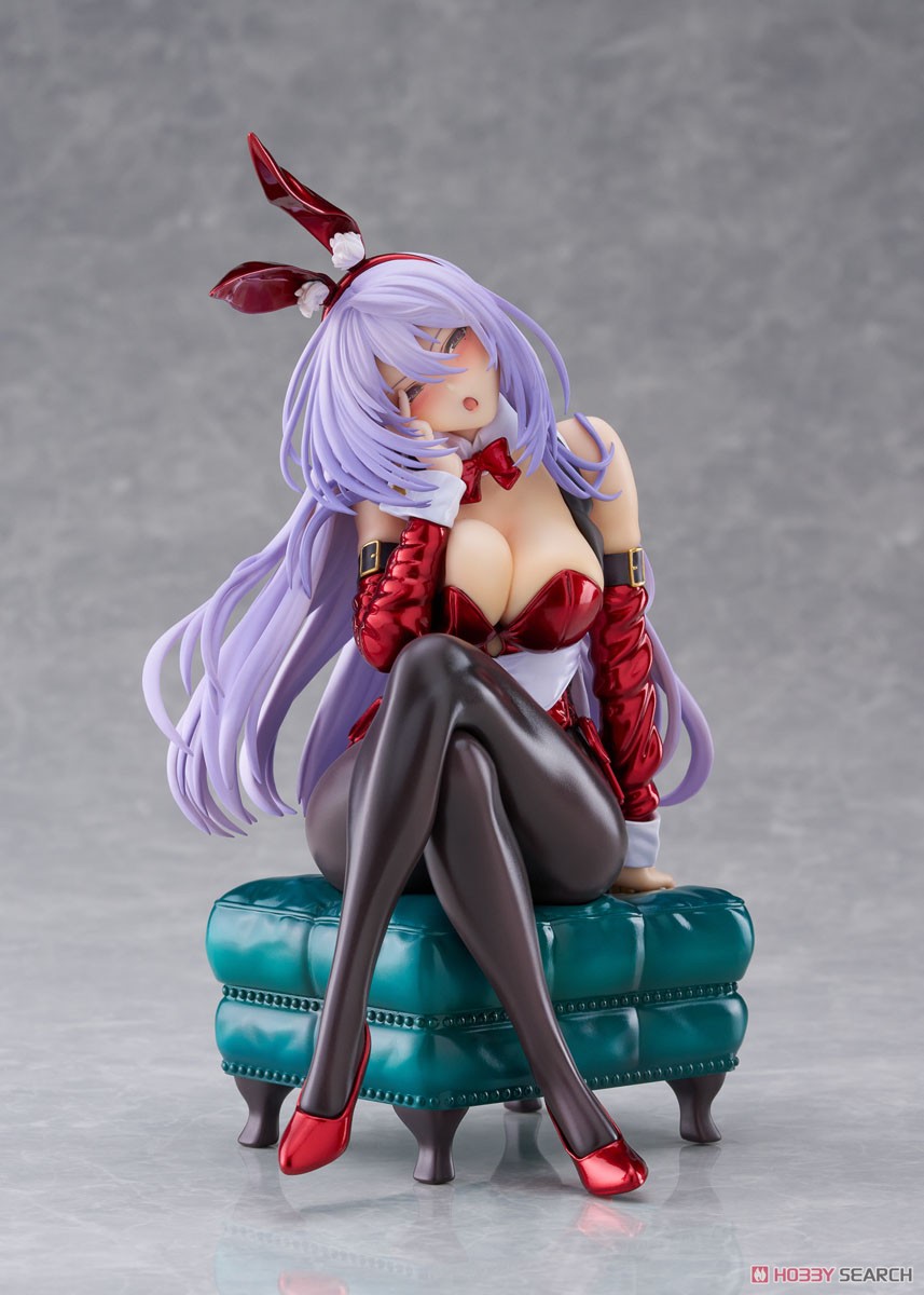 She Laughs Shy...I Feel Ashamed AMAGASA TSUDURI Bunny Style (Xmas santa color) (PVC Figure) 商品画像4