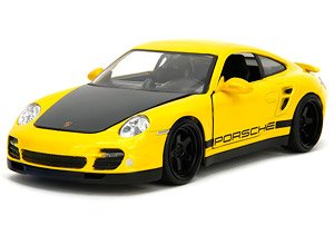 2007 ポルシェ 911 ターボ 997 イエロー/ブラック ミニカー｜ホビーサーチ