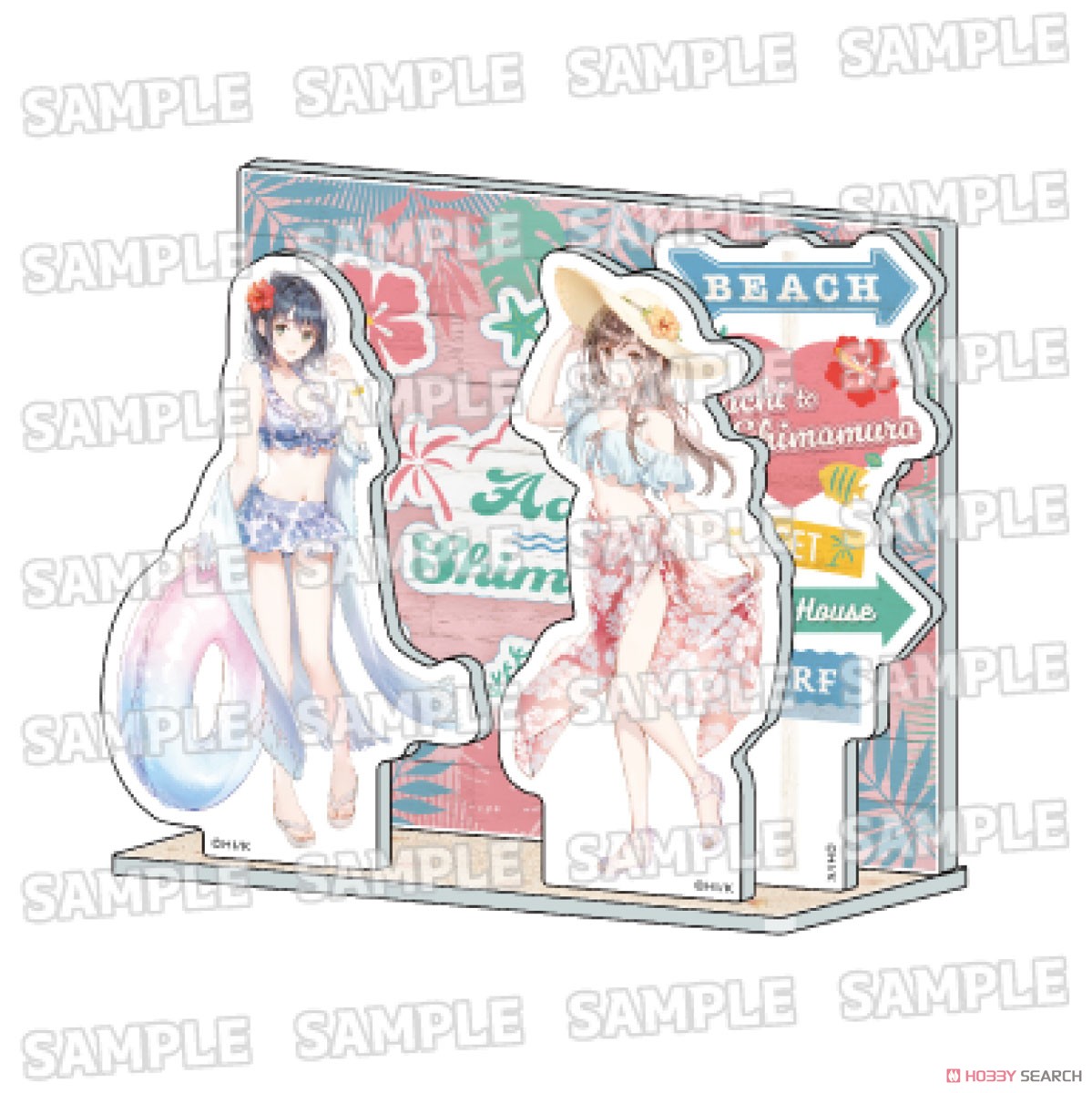 安達としまむら　非売品　限定品　有償特典　アクリルスタンド4種類　百合展 安達としまむら 非売品 限定品 有償特典 アクリルスタンド4種類