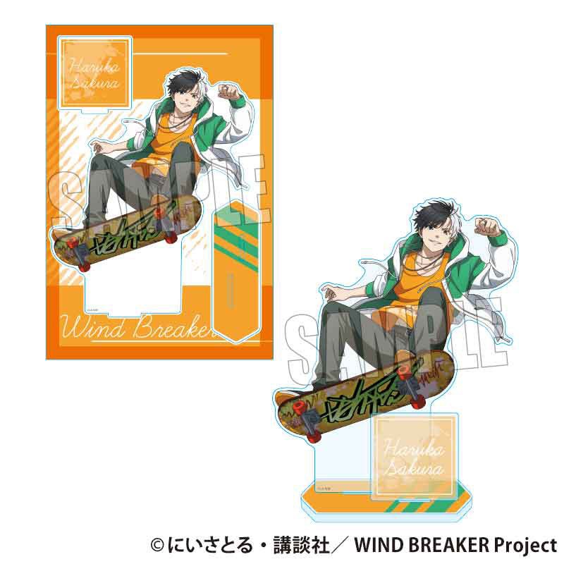 ☆特価品 WIND BREAKER MEGAアクリルスタンド 桜遥 スケーターver