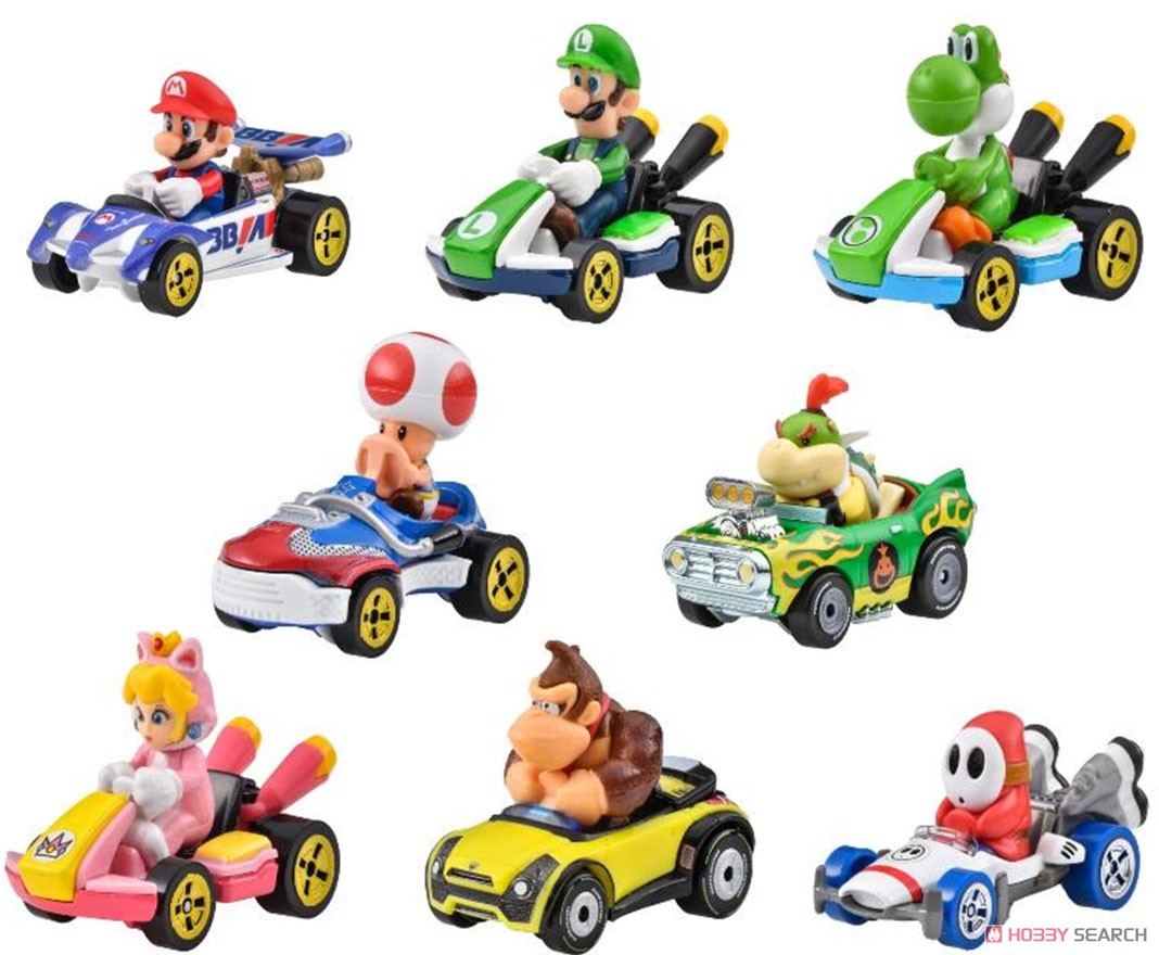 ホットウィール マリオカート アソート 988N (8個入り) (玩具