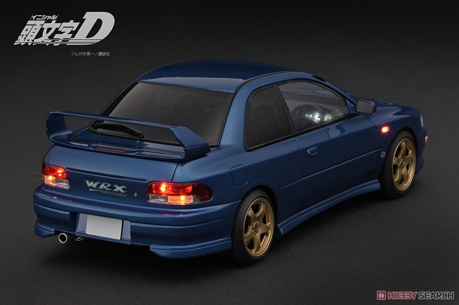 INITIAL D SUBARU Impreza WRX type R STi Version V (GC8) Blue
