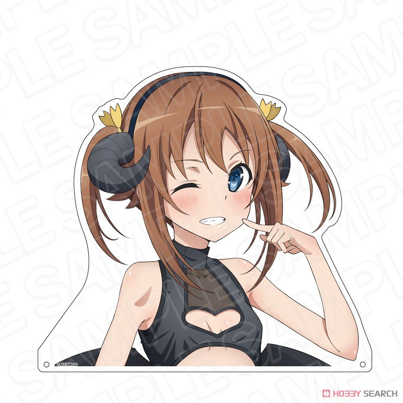 劇場版 ハイスクール・フリート　特大ダイカットアクリルボード　ハロウィンver. ☆特価品 劇場版 ハイスクール・フリート 特大ダイカット