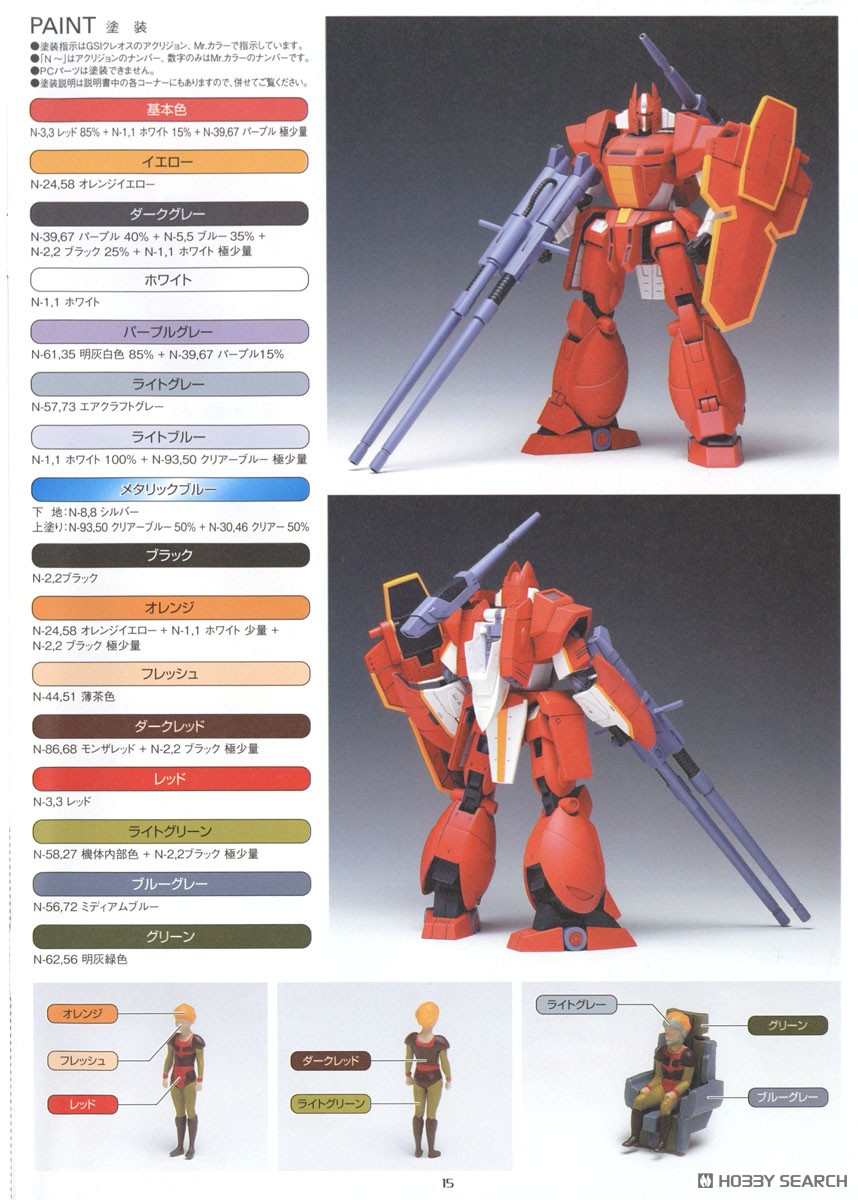 Assault Galient (Plastic model) 塗装1 Modal