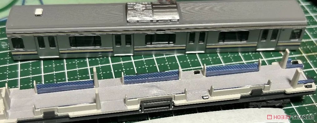 床面表現シート E217系 (未更新車) G車座席：ベージュ・紫 (15両分