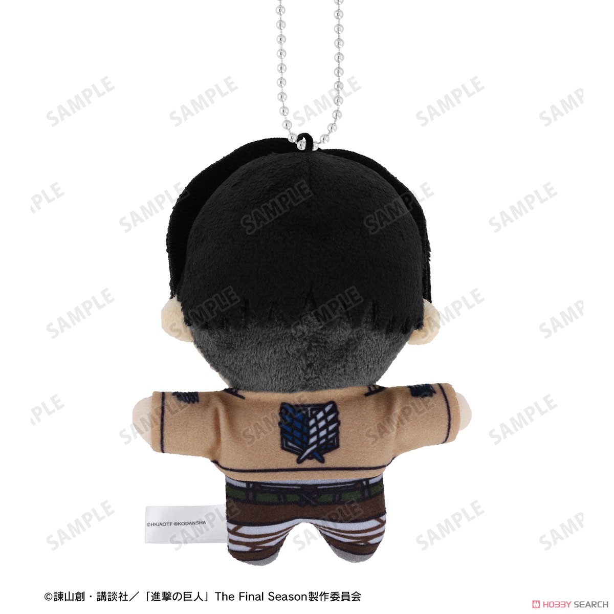 進撃の巨人 エレン リヴァイ マスコット ぬい attack on titan 進撃の巨人 ちょこんと！ ぬいぐるみマスコットセット エレン