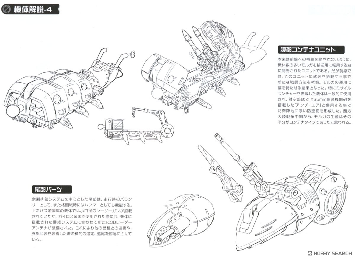 EZ-006 Molga Full Option Set (Plastic model) その他の画像5 Modal