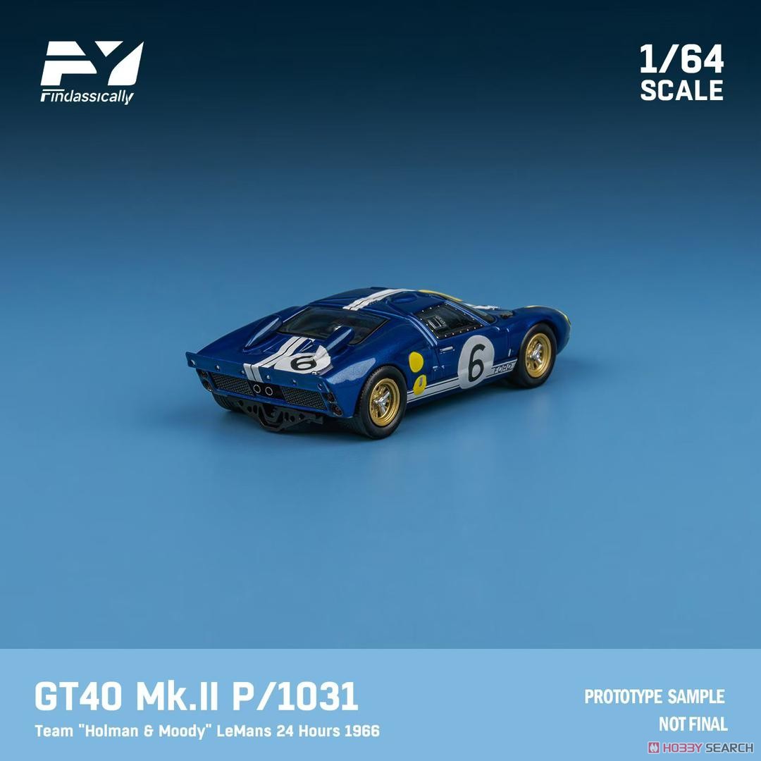 Ford GT40 Mk.II P1031 `Holman & Moody` 1966 LeMans 24 Hours #6