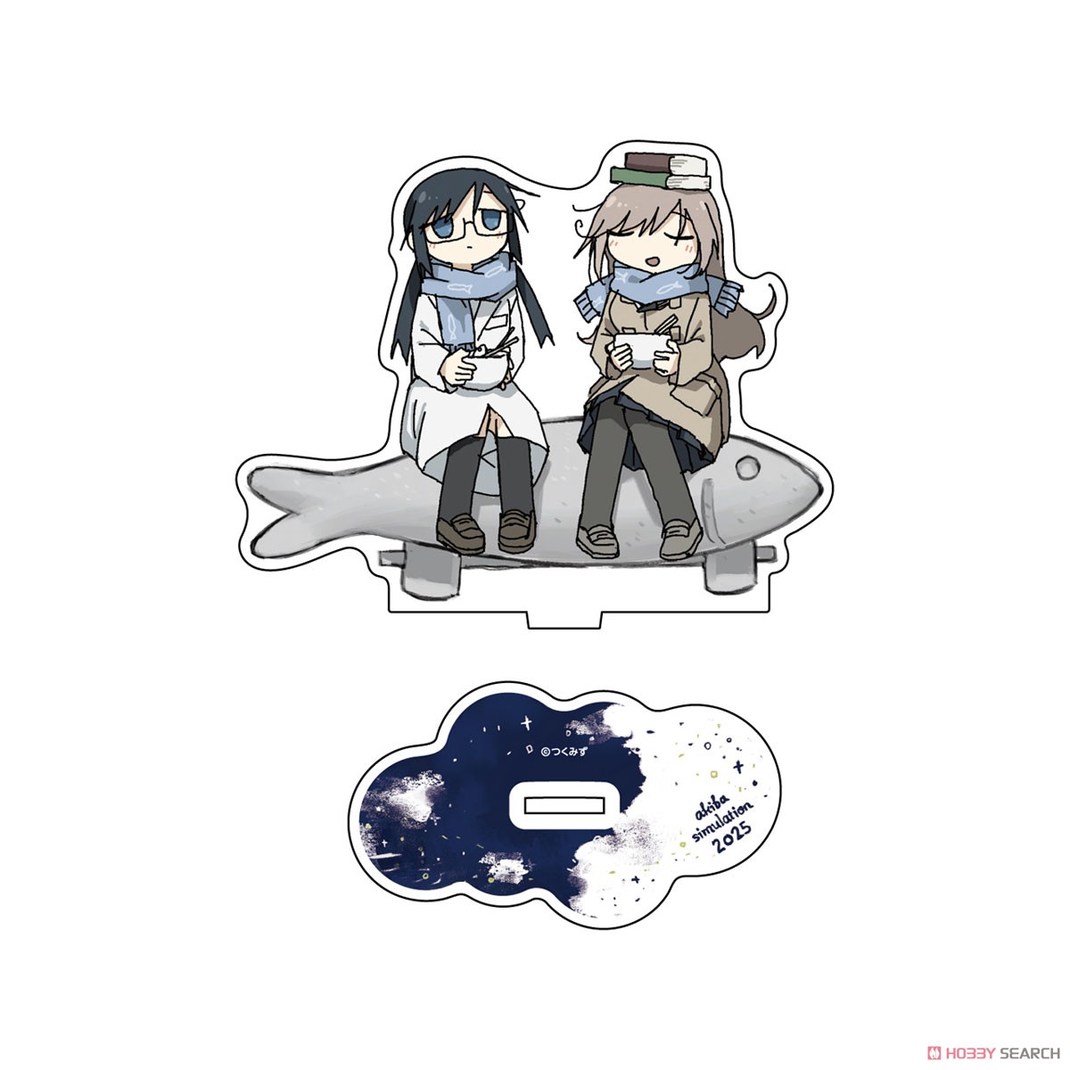 アキバ シミュレーション2025 描き下ろし しじま姉&よみかわ先輩アクリルスタンド (キャラクターグッズ) 商品画像2