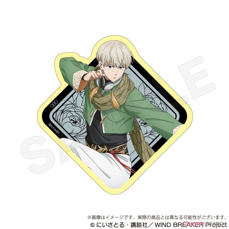 WIND BREAKER ステッカー 五獣ver. 梶蓮 (キャラクターグッズ) 商品画像1