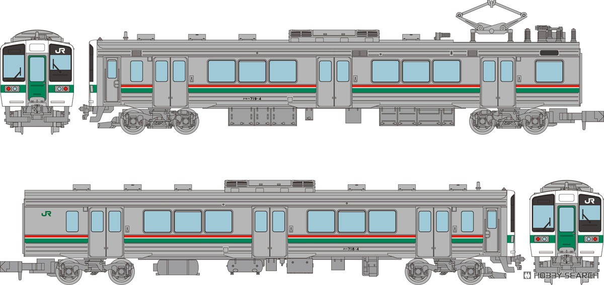 鉄道コレクション JR719系0番台 (東北本線) 2両セットA (2両セット) (鉄道模型) その他の画像1