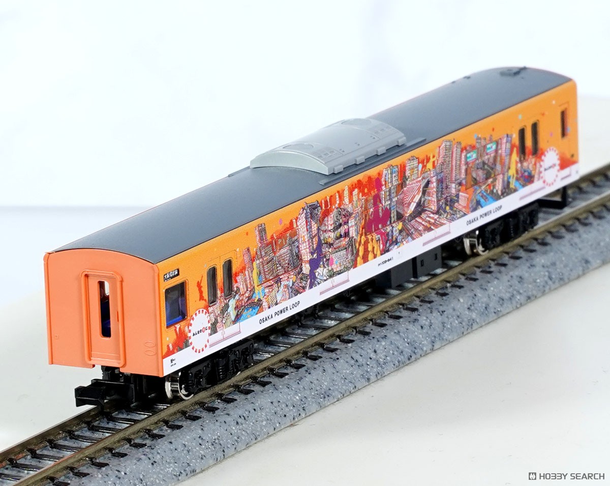 J.R. Series 103 [OSAKA POWER LOOP] Eight Car Formation Set (w/Motor) (8-Car Set) (Pre-colored Completed) (Model Train) 商品画像12