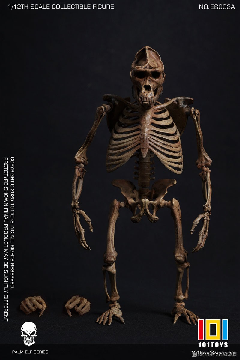 101TOYS NO.ES002 1/12スケール パームエルフ 101トイズ 1/12 パームエルフシリーズ ゴリラ スケルトン ボディ