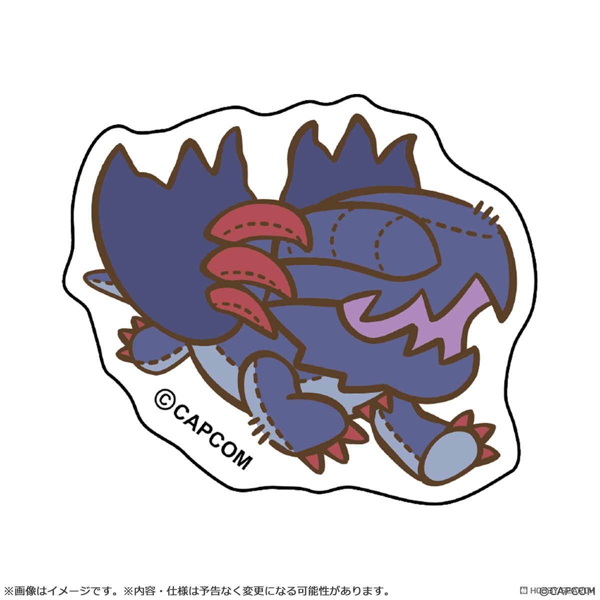 モンスターハンター モンでふぉ ダイカットステッカー ゴア・マガラ (キャラクターグッズ) 商品画像1