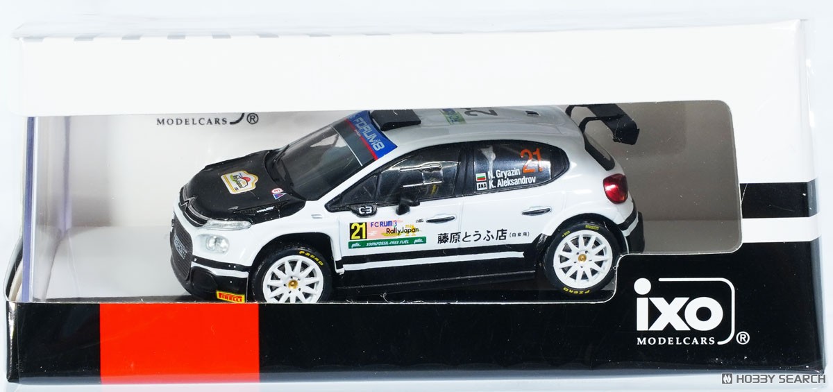 1/43シトロエン C3 ラリー2 藤原とうふ店 2024年ラリージャパン シトロエン C3 ラリー2 2024年ラリージャパン WRC2 クラス優勝 ＃21 N