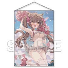 電撃萌王 ほし描き下ろし 応援中ハプニング!? チアこはくちゃんタペストリー (キャラクターグッズ)