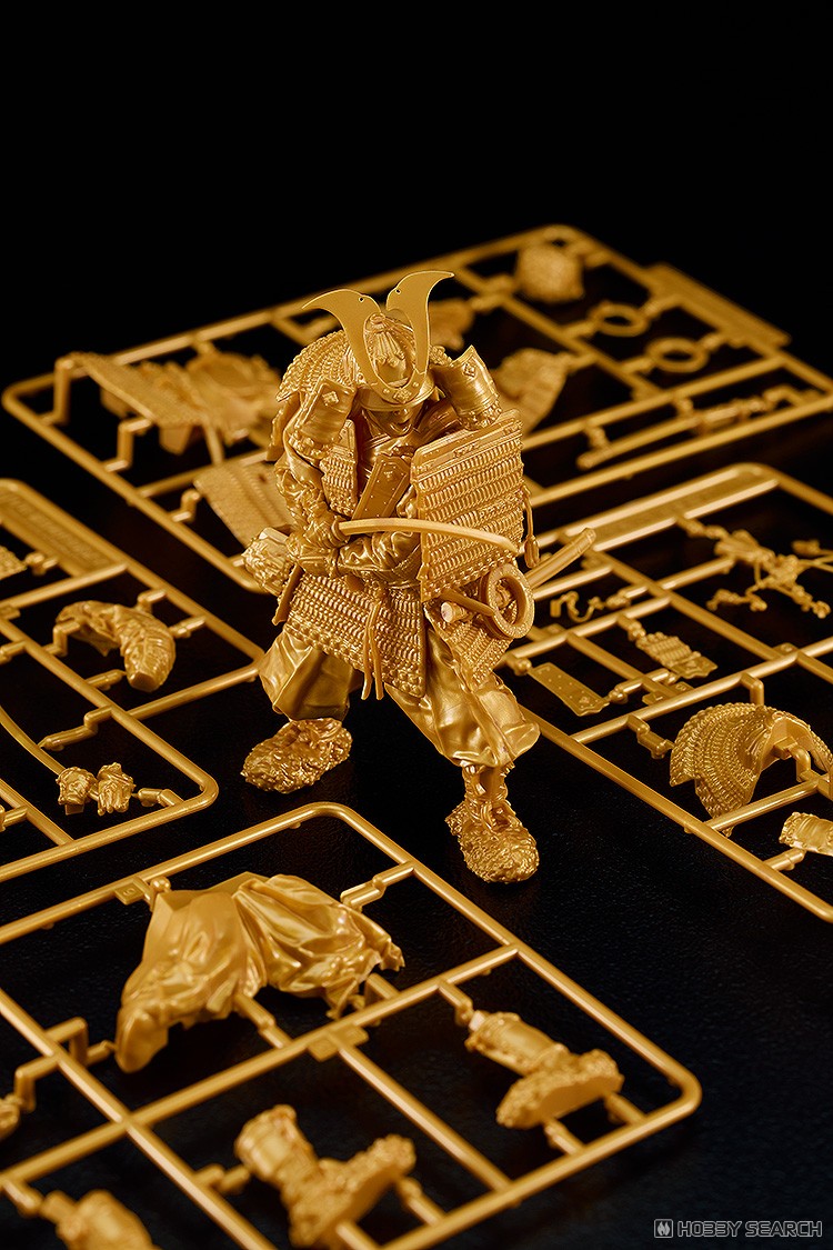 PLAMAX 1/12 鎌倉時代の鎧武者 黄金の装 Gold color edition