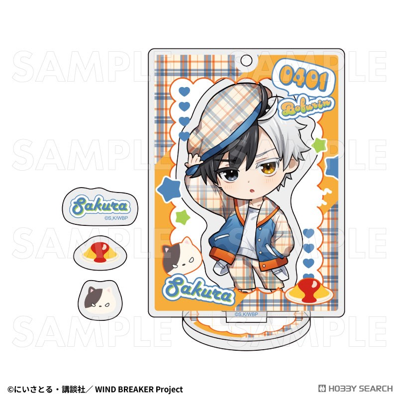 WIND BREAKER グッズ 100点セット TVアニメ「WIND BREAKER」【チェックセーラー】アクリルスタンド