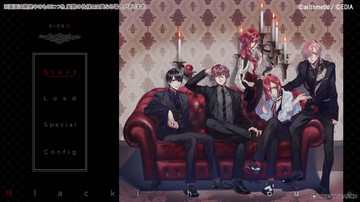初版 blackish house official visual book Blackish House | Blackish House sideA→