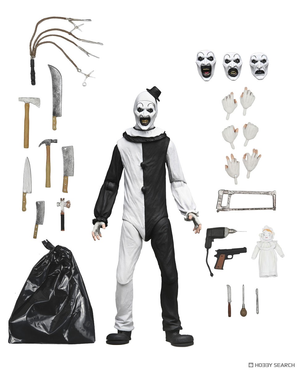テリファー アートザクラウン フィギュア LB3デザイン 限定品 レア テリファー/ アート・ザ・クラウン 5インチ アクションフィギュア
