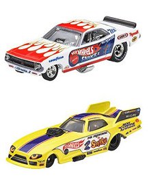 Premium 2 pack `72 Plymouth Cuda FC / Rob`n Pinks (Diecast Car)