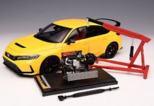 三菱 ランサー エボリューションIV Dandelion Yellow (ミニカー