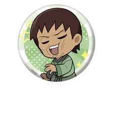 ギャグマンガ日和 フィンガーマスコット パペラ 河合曽良 松尾芭蕉 缶バッジ ギャグマンガ日和 フィンガーマスコット パペラ 河合曽良 松尾