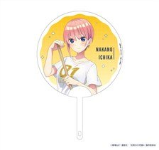 五等分の花嫁＊ クリアうちわ/中野一花 (キャラクターグッズ)