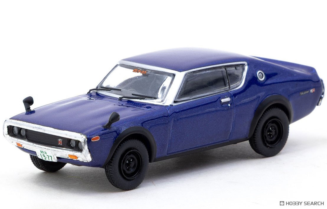ミニカー Nissan Skyline 2000GT-R KPGC110 (1973) 1973 Nissan Skyline 2000GT-R (KPGC110) #73 Green Metallic