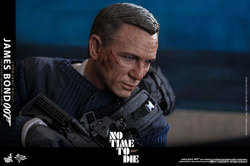 【ムービー・マスターピース】ジェームズ・ボンド （コマンド・スタイル） ホットトイズ 1/6 007 ノー・タイム・トゥ・ダイ ジェームズ