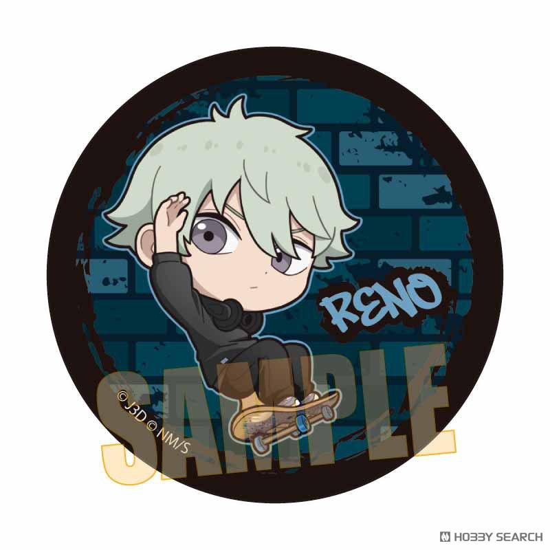 怪獣8号 市川レノ 缶バッジ スケーターver. 怪獣8号 缶バッジ 市川レノ スケーターver. (キャラクターグッズ