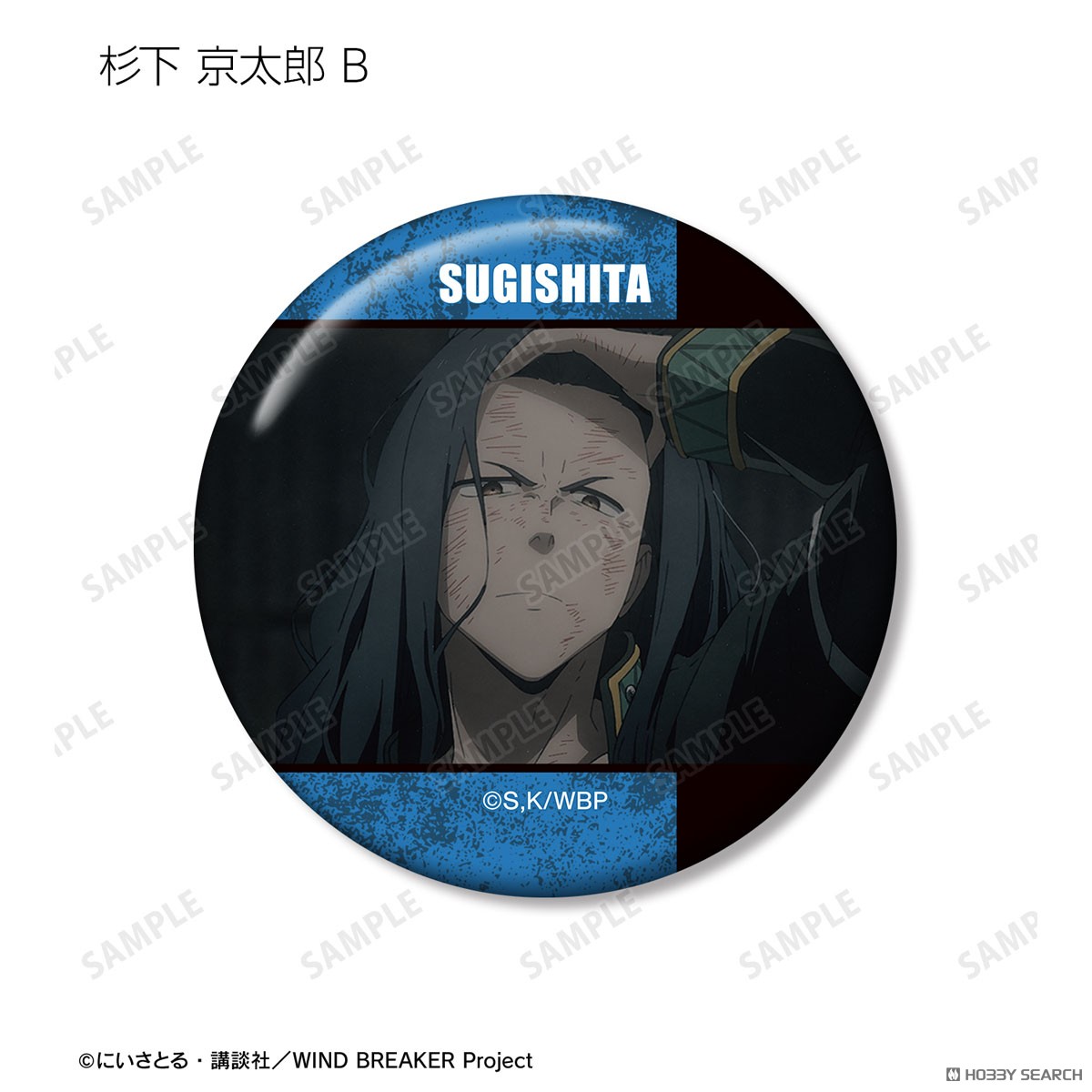 WIND BREAKER 杉下京太郎 場面写缶バッジ2個セット