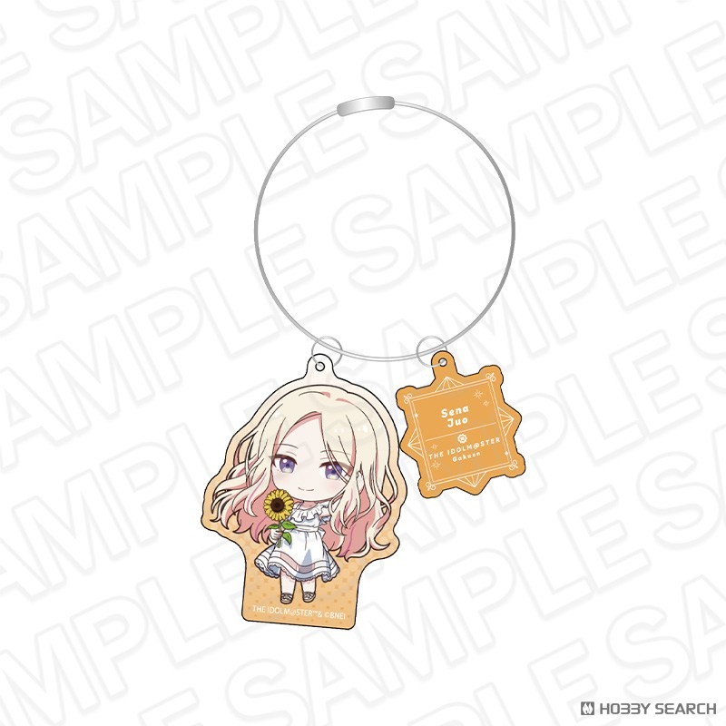 学園アイドルマスター ワイヤーキーホルダー 十王星南 sunflower