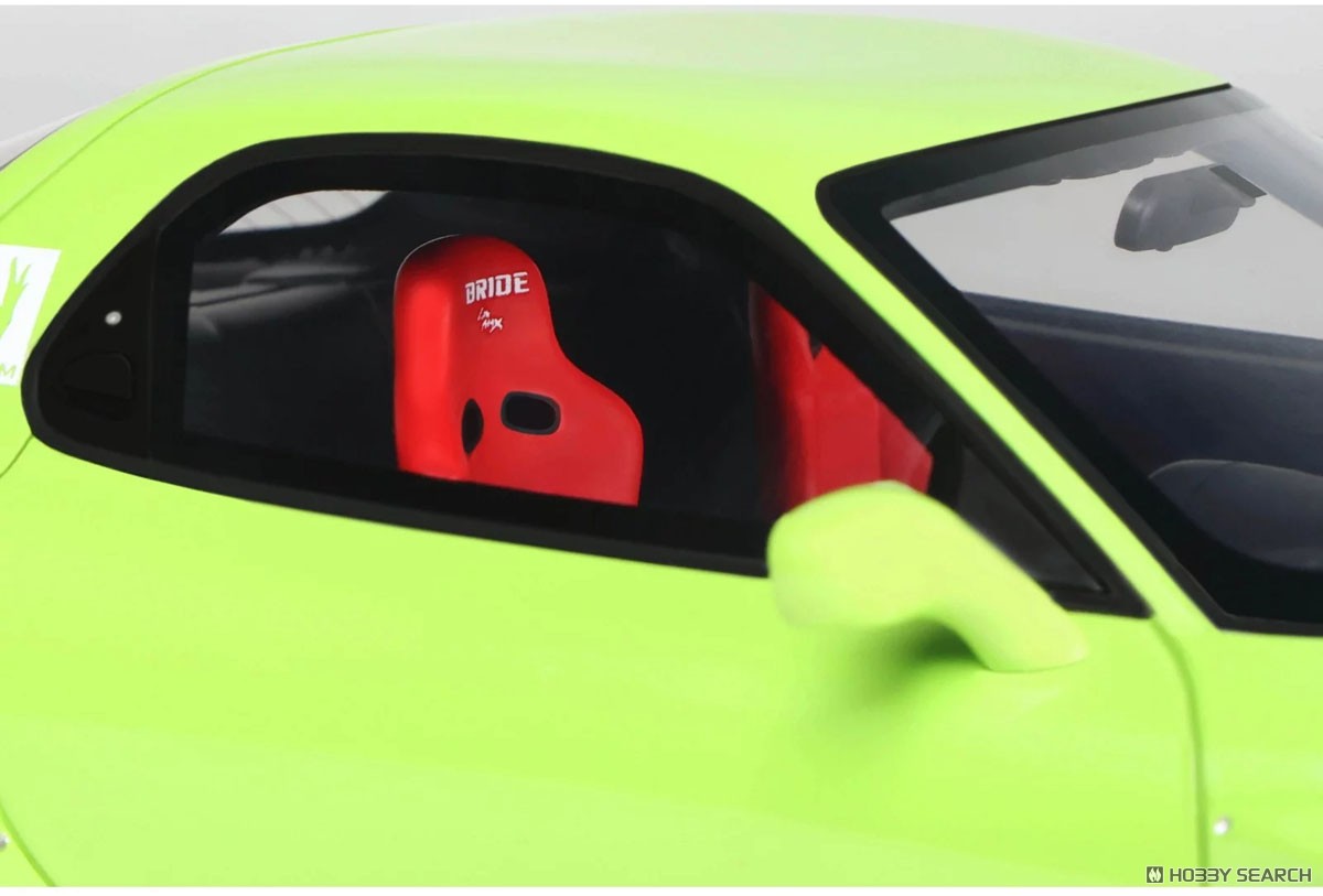 ロケットバニー マツダ RX-7 (FD3S) 2015 (グリーン) (ミニカー