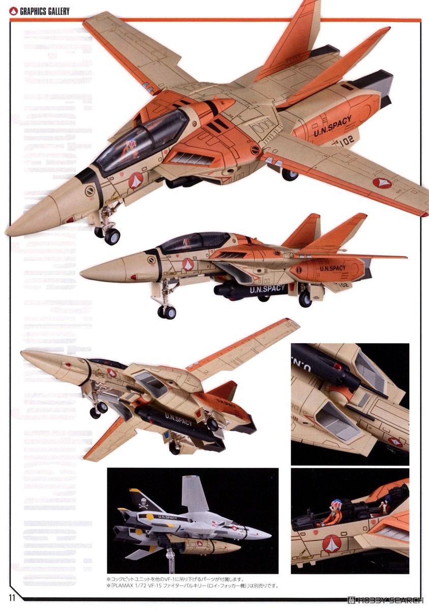 ★特価品 PLAMAX PX17 1/72 VF-1D ファイターバルキリー (プラモデル) 塗装2 モーダル