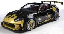 トヨタ GR86 リバティウォーク ボディキット 2024 (ブラック/ゴールド) (ミニカー)