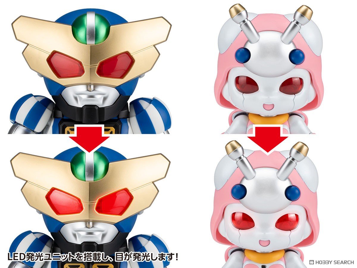 キャプテントンボーグ＆テントリーナ セット (プラモデル) 商品画像4