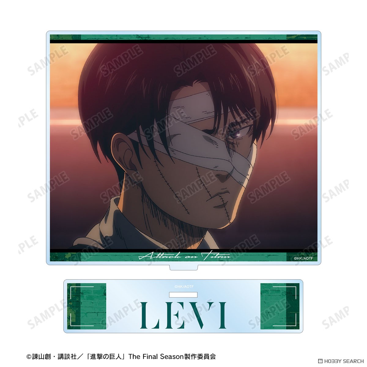 Attack on Titan Levi Scene Picture Big Acrylic Stand (Anime Toy) 商品画像2