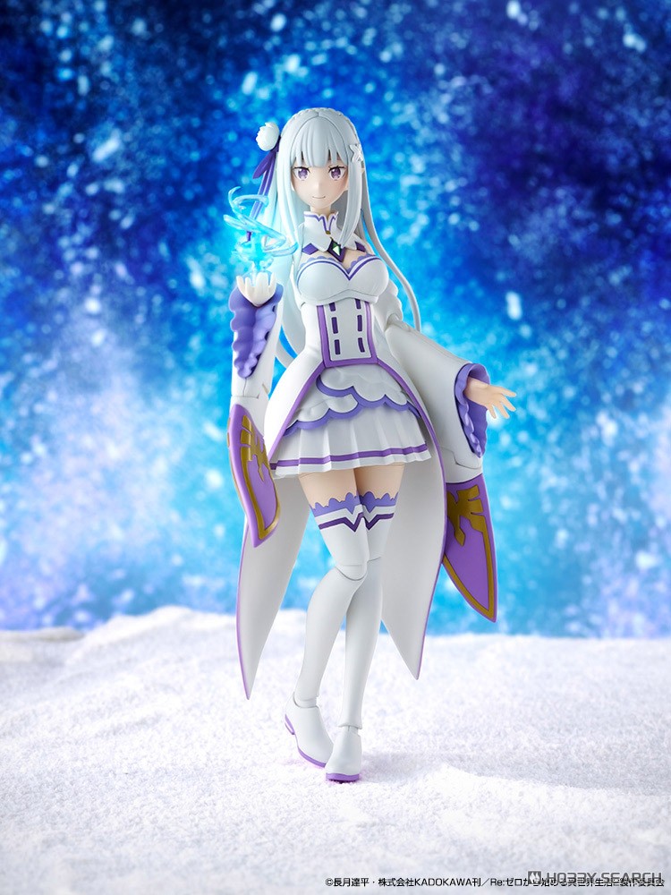 KADOKAWA PLASTIC MODEL SERIES 「Re:ゼロから始める異世界生活」 エミリア (プラモデル) その他の画像1